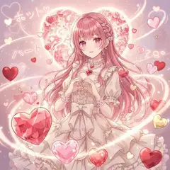 ハートを紡ぐ少女の恋魔法