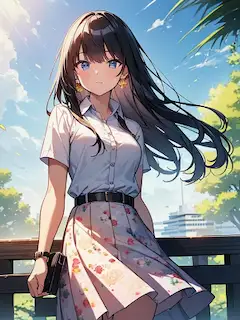 都会で働くお姉さん