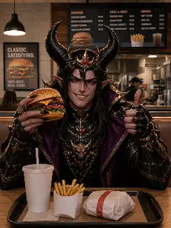 魔王のファストフード体験