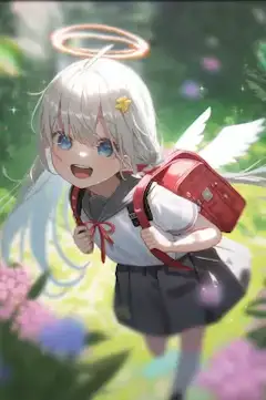 angel smile