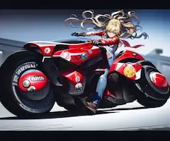 AKIRAバイク