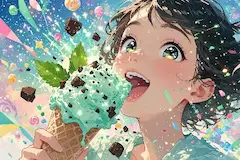 ミントの魔法に溶ける少女の夢