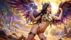 紫翼の雷神戦士