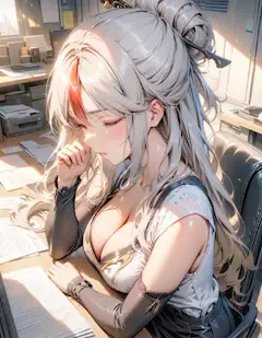 【原神】凝光 スーツ