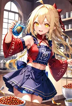 茨木童子ですが、角が無い