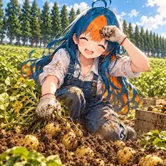 じゃがいも掘り