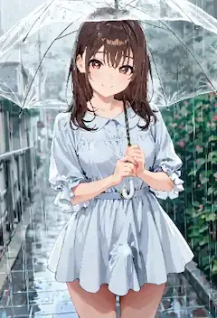 ついてる子
