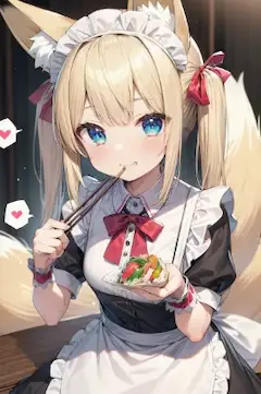 美味しい笑顔
