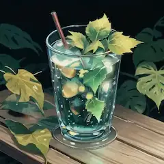森の爽やかソーダ