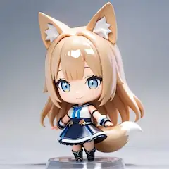 コン子の3D化実験