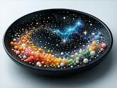 砂糖菓子の夜空