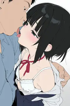 ちゅーされている145cm子ちゃん