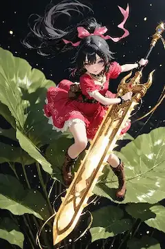 借りぐらしっぽいやつ(緑)