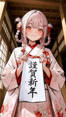 神社で引いた幸運のおみくじ