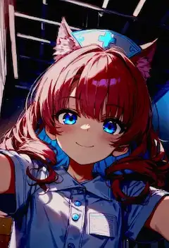 夜の検診ですー