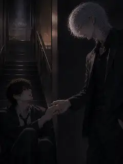 届いた手