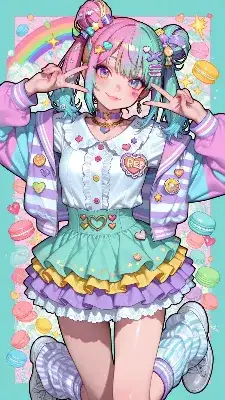 原宿系ギャル(デコラファッション)