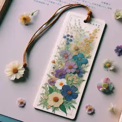 押し花の栞