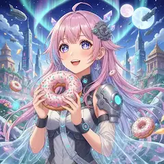 ドーナツ魔法の未来都市冒険