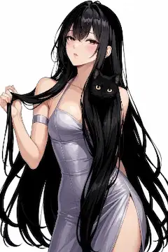 黒猫と銀の魔女