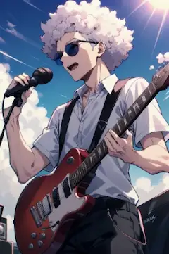 綿あめみたいなロックシンガー