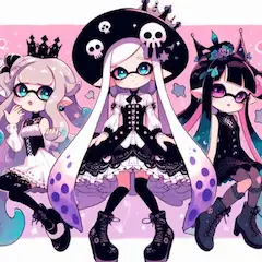 スプラトゥーンの架空のアイドルユニット