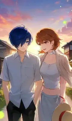 夕焼けの恋人たち