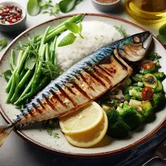 サバの塩焼き
