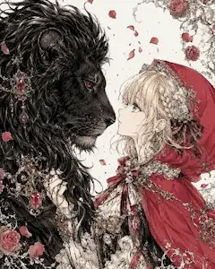 黒獅子と赤ずきん