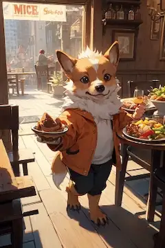 わんことかわいいクマさん