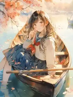 湖で暑気払い