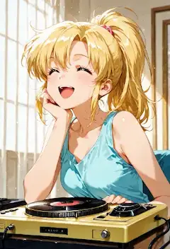 陽光に包まれたDJ少女の旋律