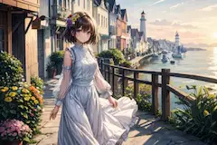 海辺の町
