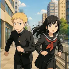 もう、海斗のせいで、遅刻だわ💦