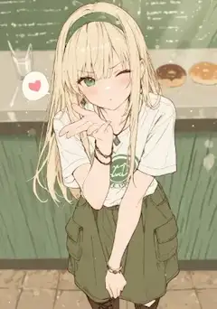 ドーナツのキッス