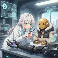 ロボット相棒と未来の研究室