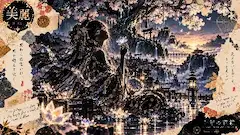 千年花鏡に灯る蓮の祈り