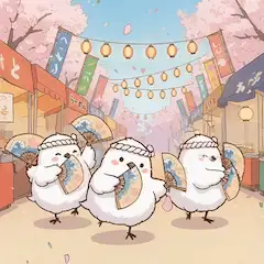 すずめ踊りその②【１０秒動画】