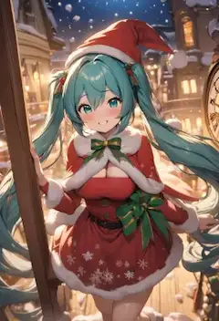 魔女っ娘サンタミク2