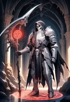 鎧の死神と魔の鎌