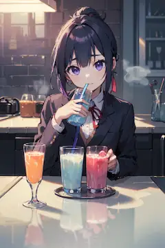 ミックスジュースの中身当てクイズ