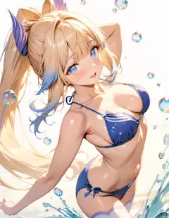【原神】珊瑚宮心海 水着