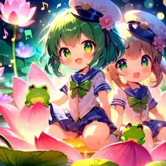 カエルと合唱