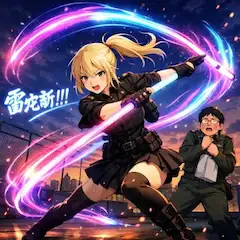 蛍光は、武となる。