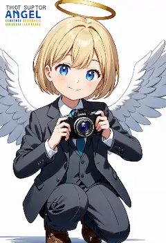 Angels magazine and poster