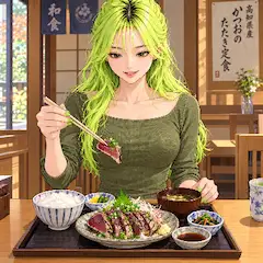 10/3 かつおのタタキ定食（ライムちゃん）