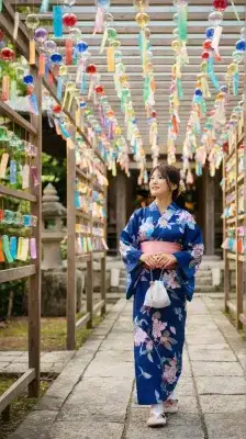 風鈴のトンネル