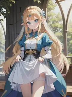 エルフ少女