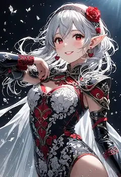 紅薔薇のエルフと禁断の舞踏