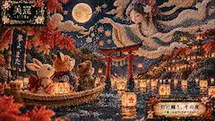 灯に願う、千の夜の舟旅